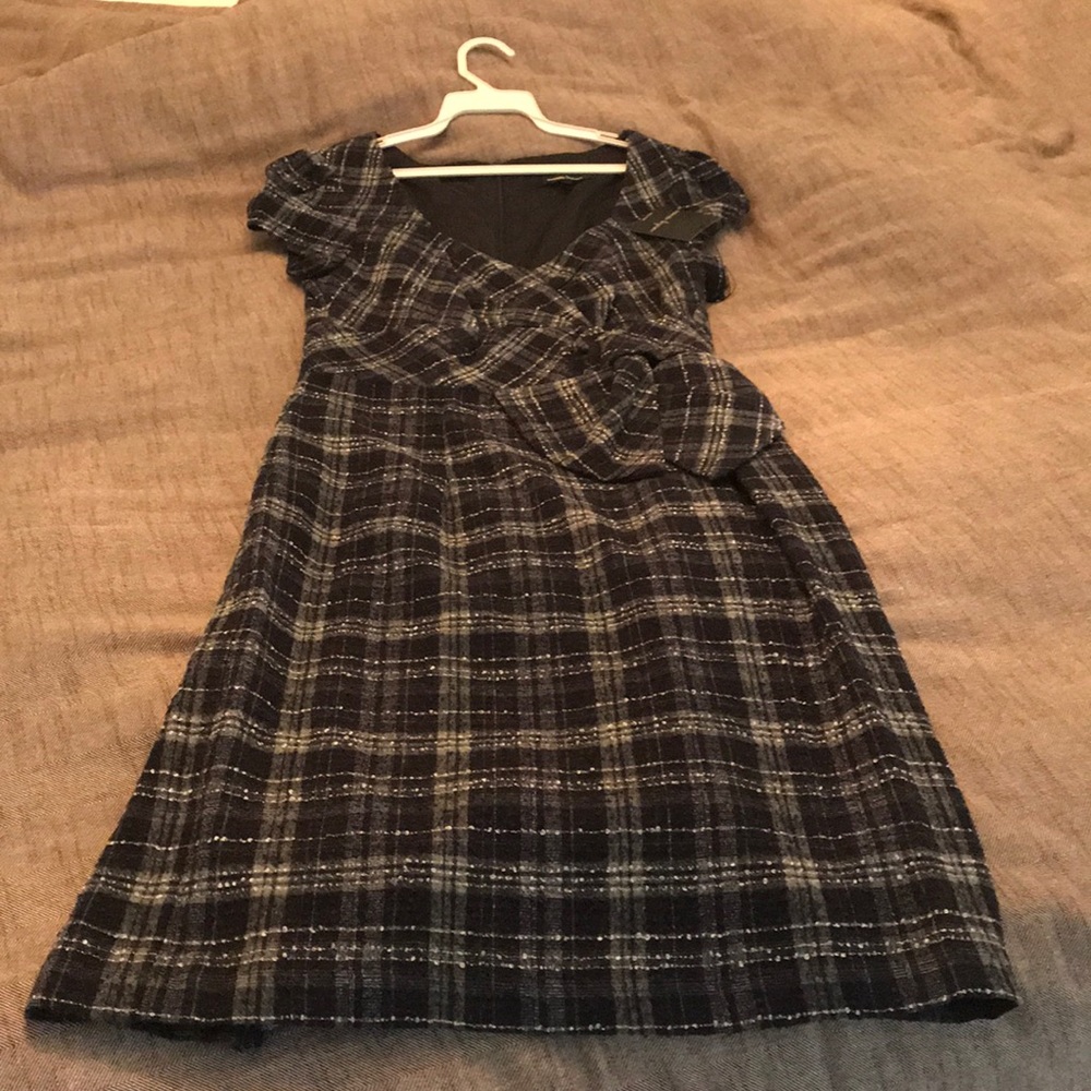 Nanette Lepore Navy Woolblend dress